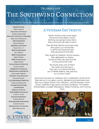 thumbnail of Southwind December 2018 Newsletter
